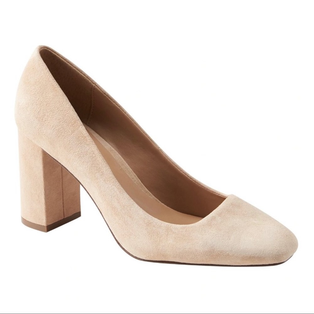 Banana Republic Suede Heel